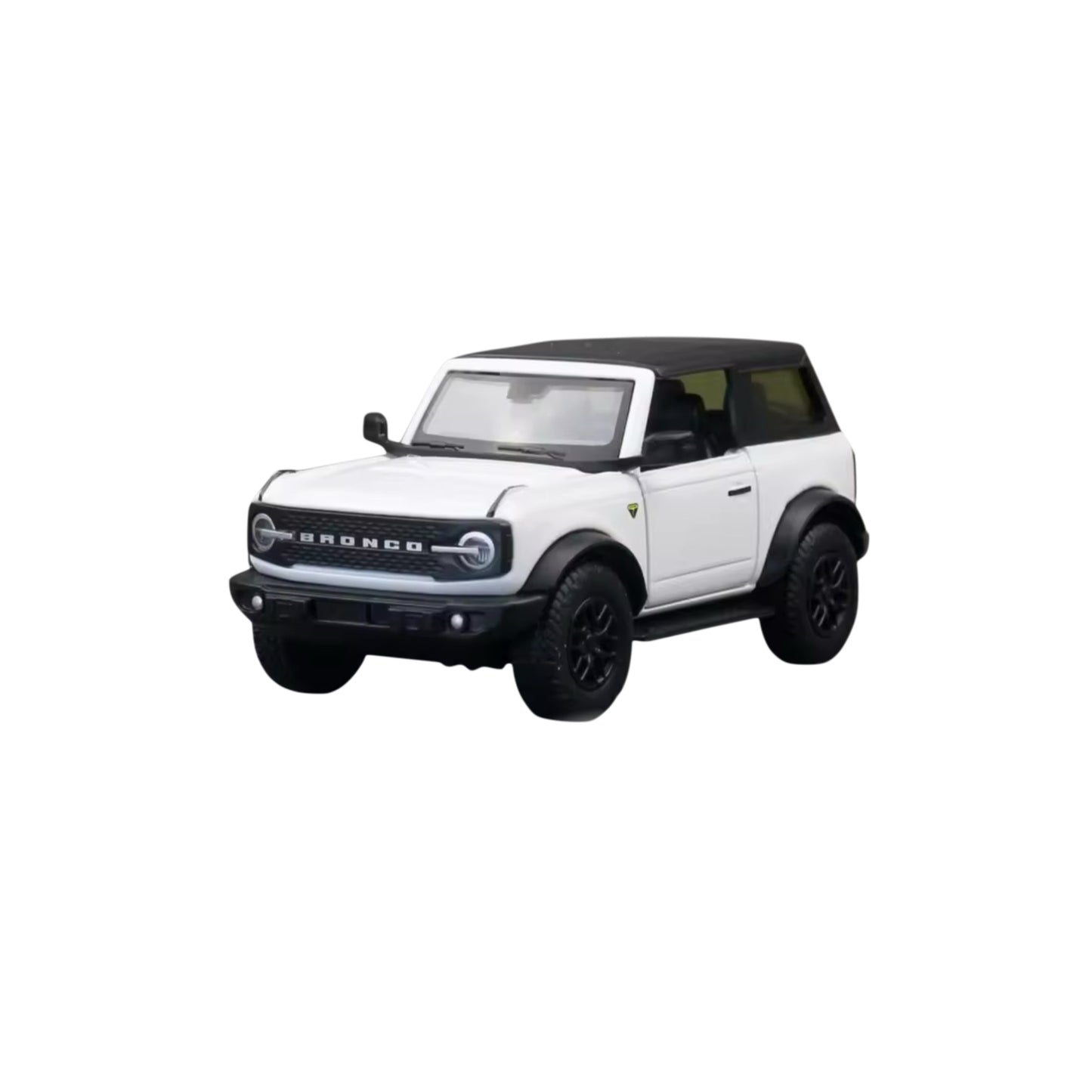 1/36 scale bronco toy in white