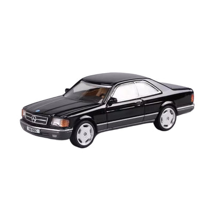 Black Mercedes 500SEC Toy 1/64