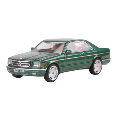 Green Mercedes 500SEC Toy 1/64