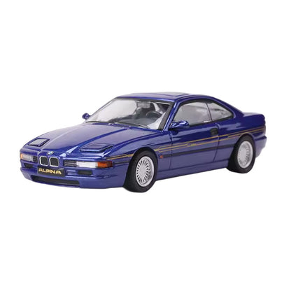 Blue BMW 850CSI Toy 1/64