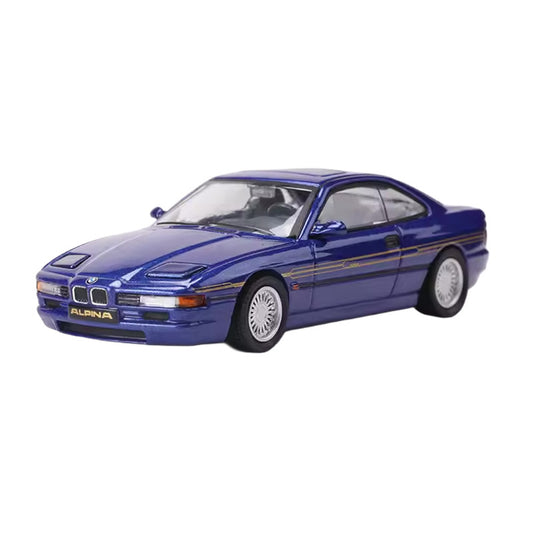 Blue BMW 850CSI Toy 1/64