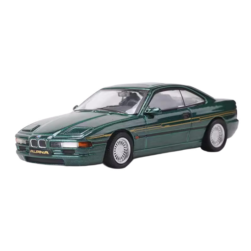 Green BMW 850CSI Toy 1/64