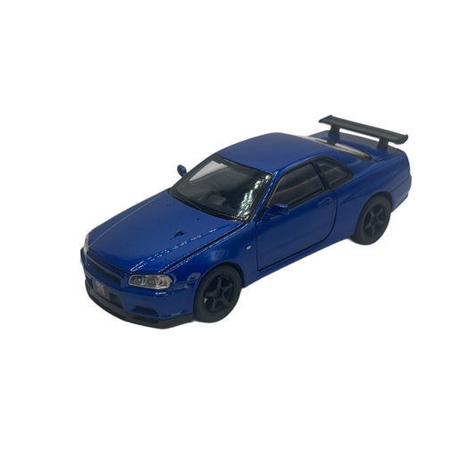 R34 Skyline Toy in Bayside Blue