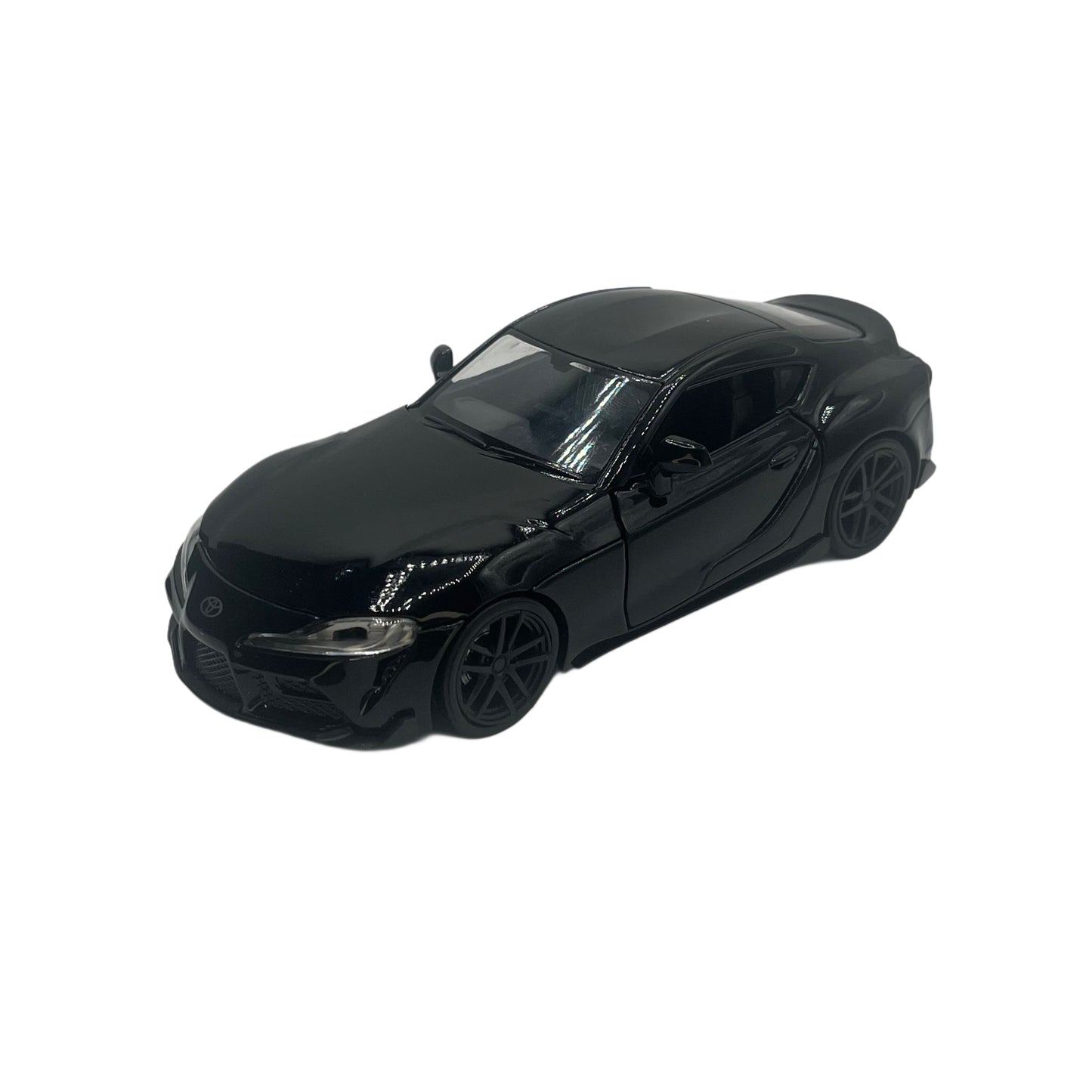 Black Supra Toy with Black Wheels