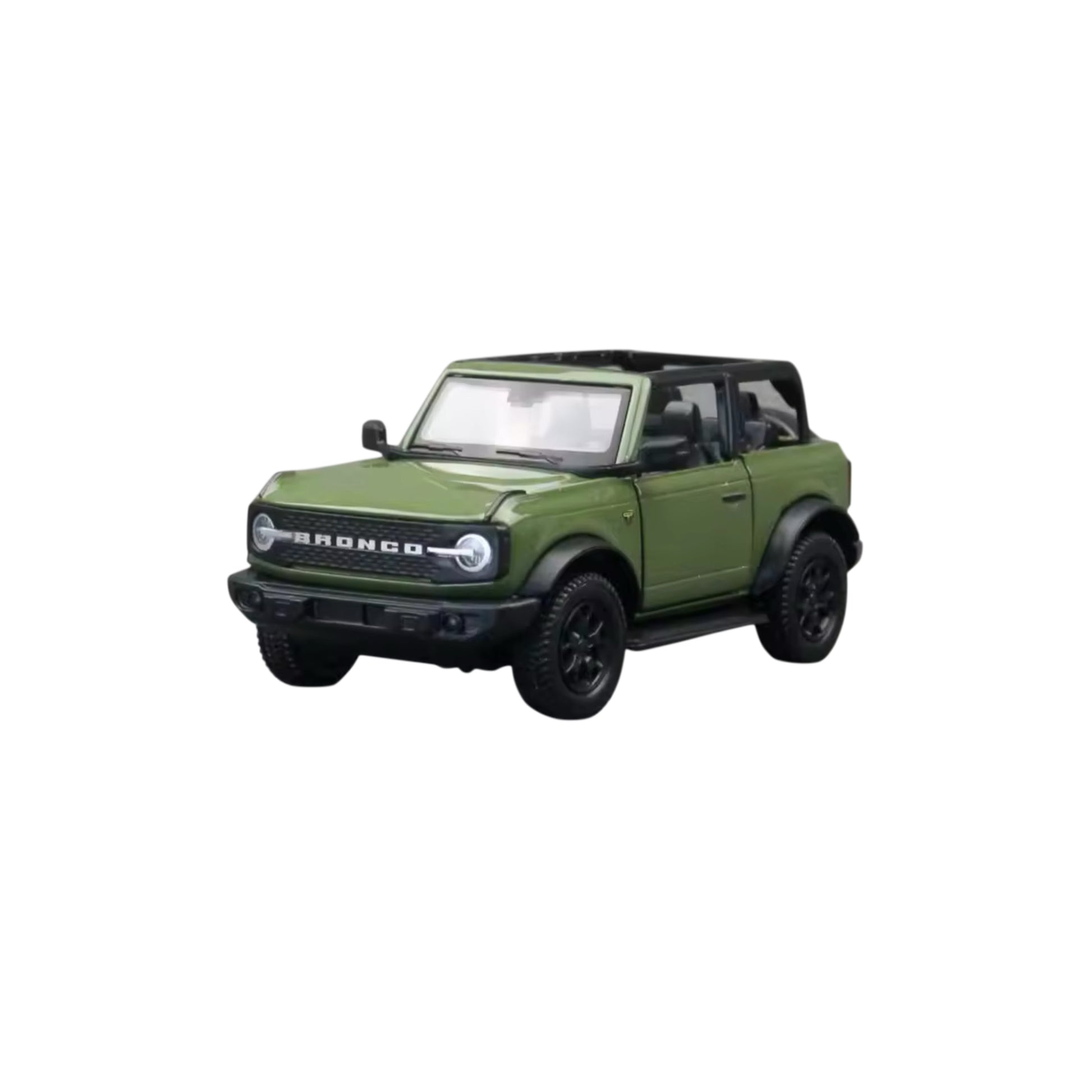 1/36 scale bronco toy in green