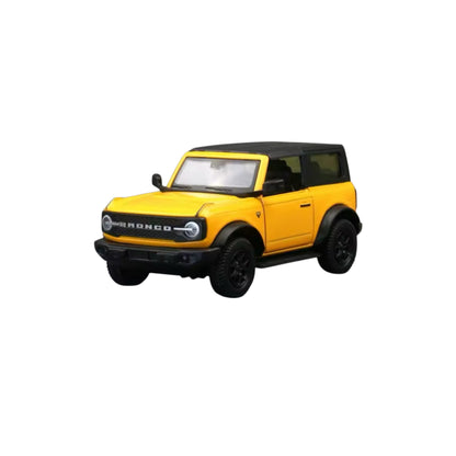 1/36 scale bronco toy in yellow