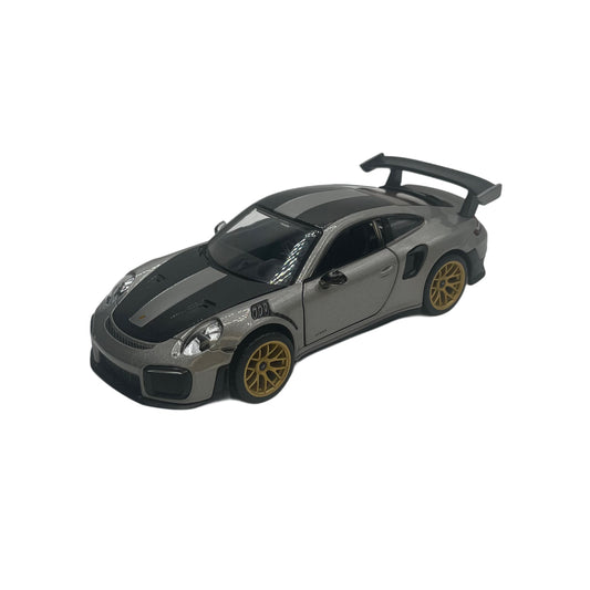 Grey GT2RS Toy with Bronze Wheels