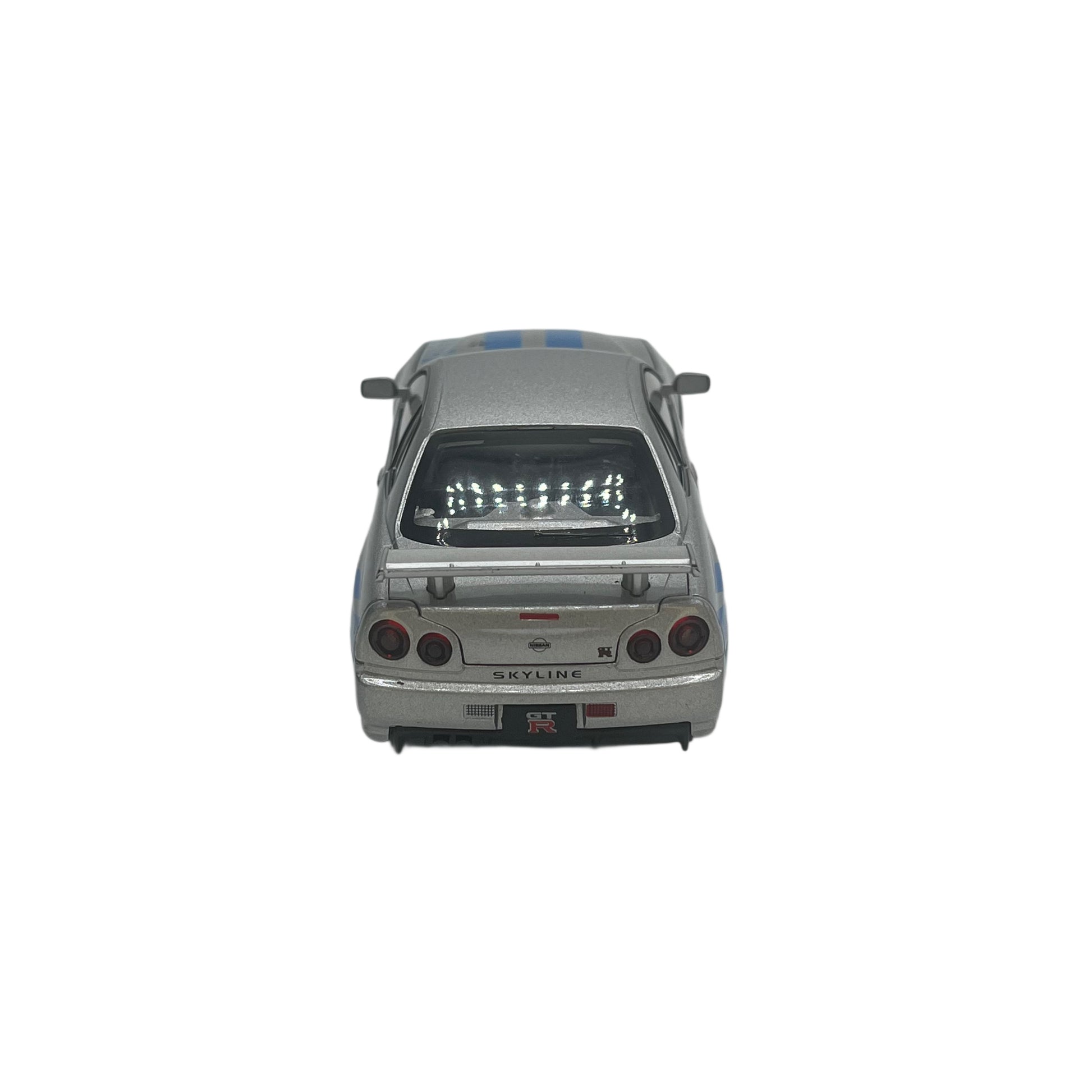 R34 Skyline Toy with GTR Badge