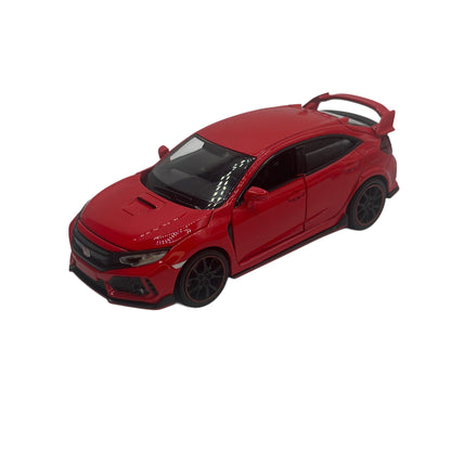 Red Civic Type-R Toy with Black Wheels