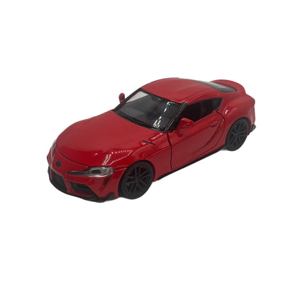 Red Supra Toy with Black Wheels